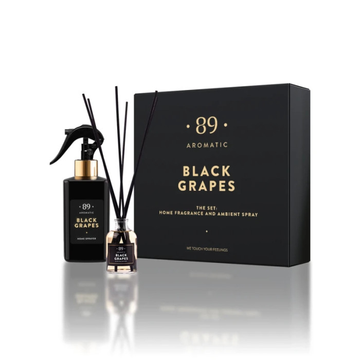 Home Fragrance Selection Set BLACK GRAPES